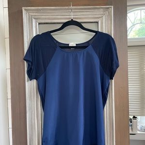 J Crew blue blouses size small